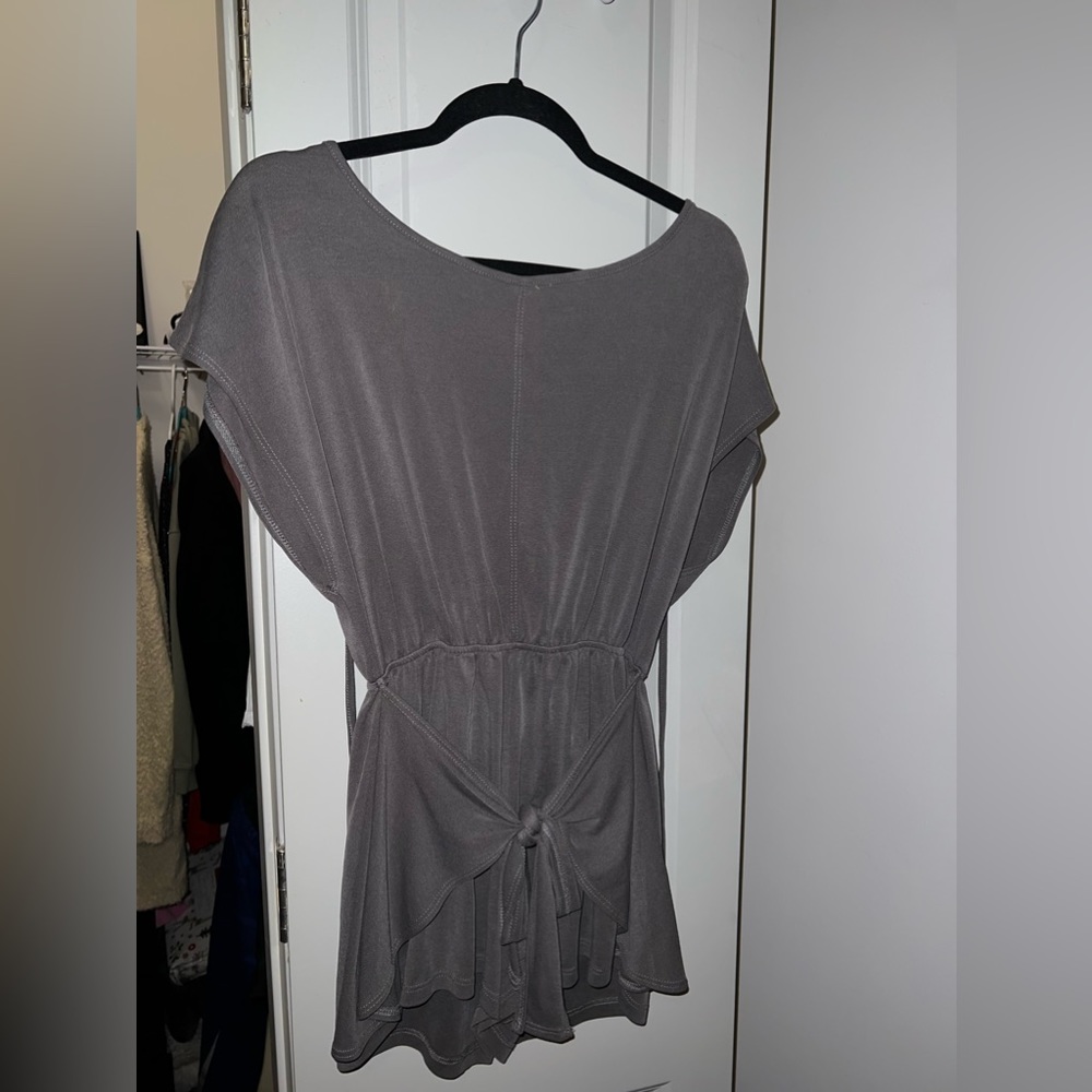 Grey Vestique Romper